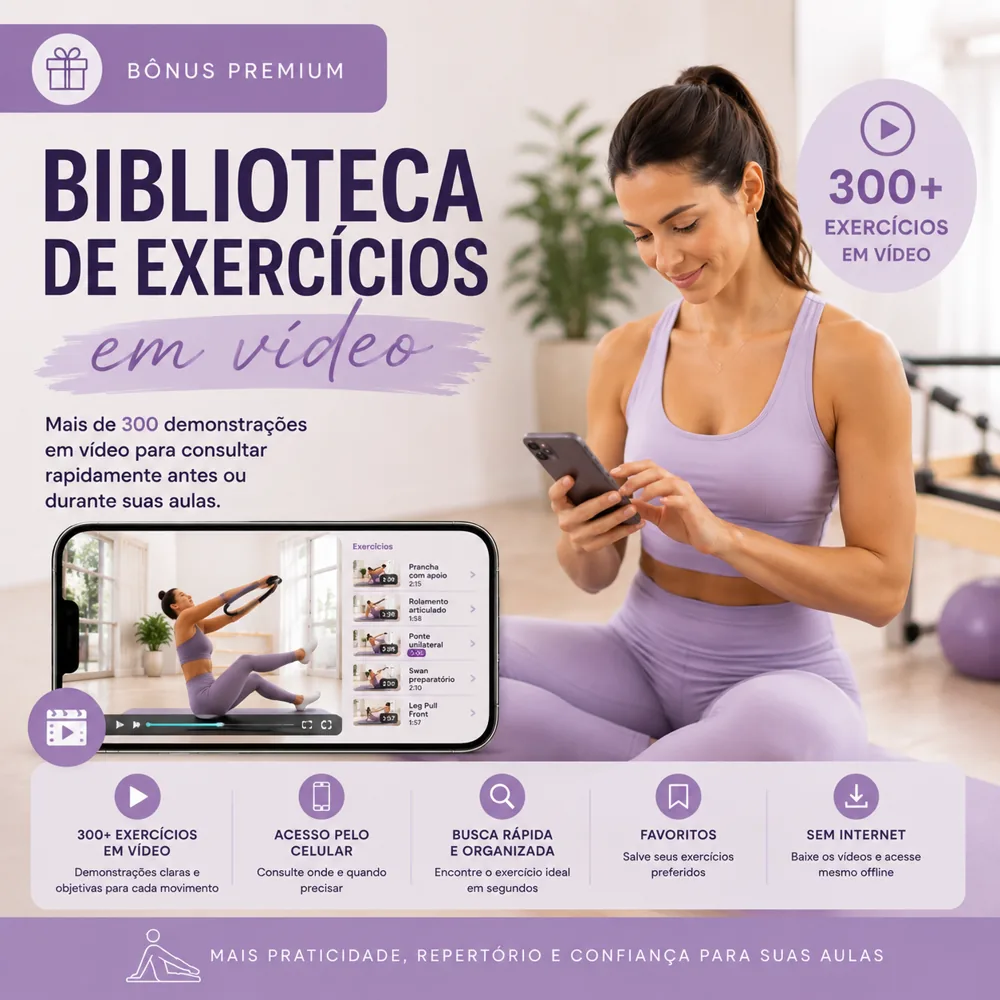 Biblioteca de ejercicios en video