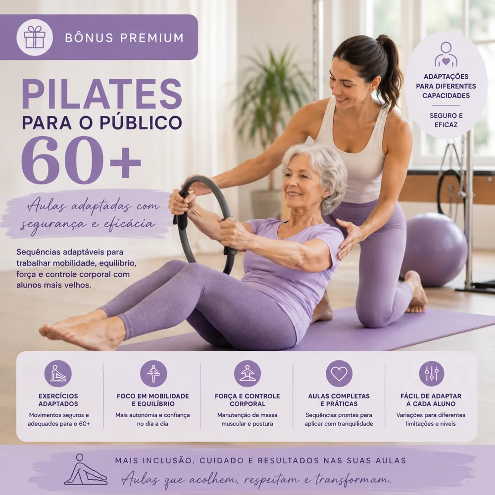 Pilates para personas 60+